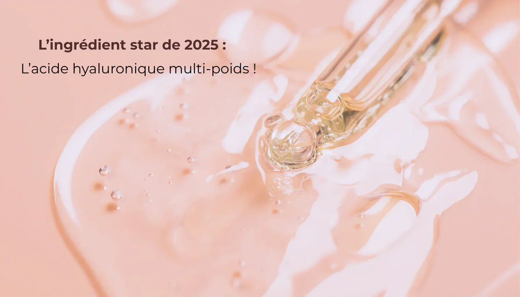 L’ingrédient star de 2025 : pourquoi l’acide hyaluronique multi-poids fait la différence