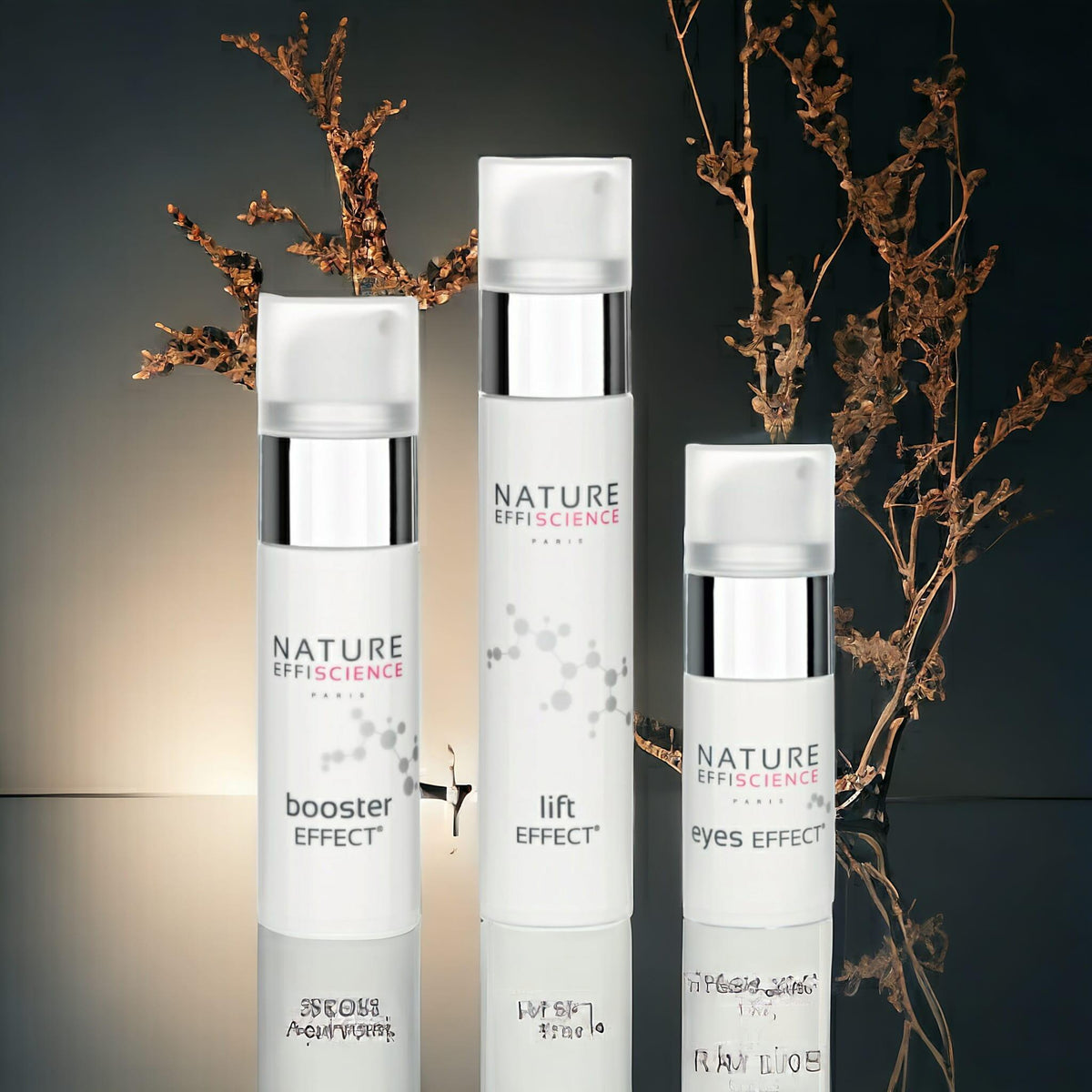 Trio anti-âge (Booster, Lift, Eyes) - Nature Effiscience